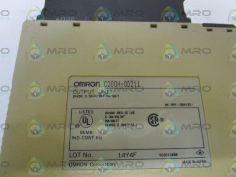 OMRON C200H-OD211 (AS PICTURED) UNMP