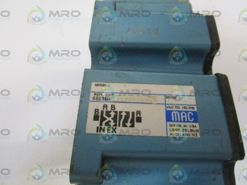MAC SOLENOID VALVE 6523B-611PME-01DA UNMP