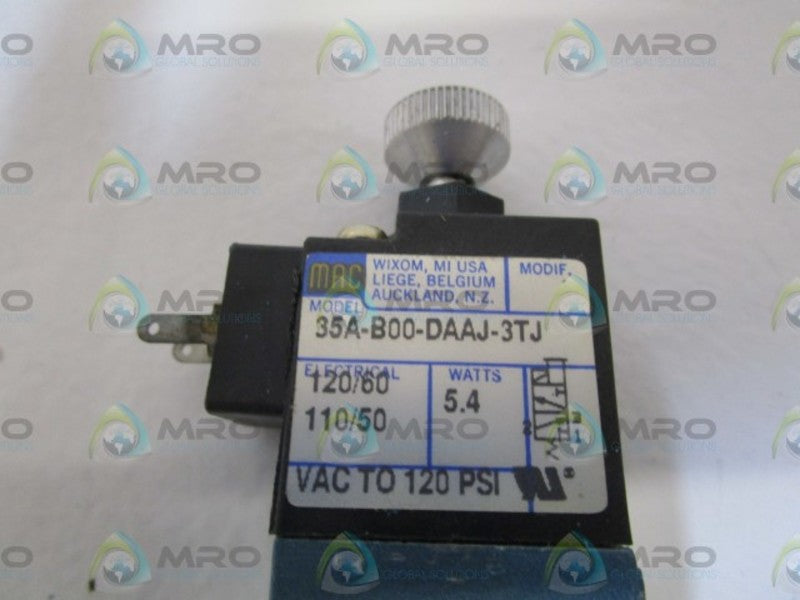 MAC SOLENOID VALVE 35A-B00-DAAJ-3TJ UNMP
