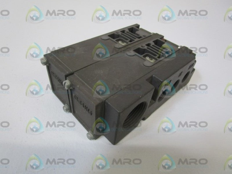 LOT OF 2 NUMATICS MANIFOLD FOR VALVE HH-3 UNMP