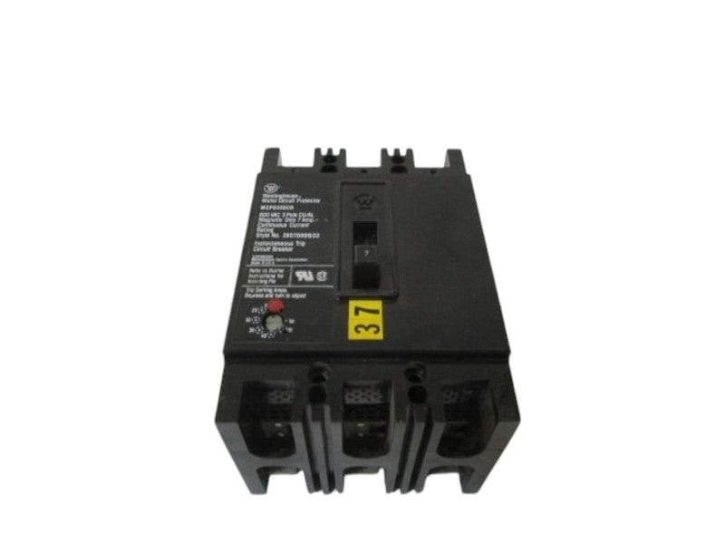 WESTINGHOUSE MCP0358CR CIRCUIT BREAKER 7AMPS UNMP