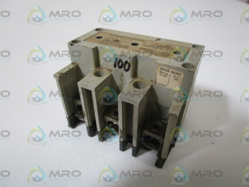 WESTINGHOUSE CURRENT LIMITER ELC3100R (CHIPPED ON CORNER AS PIC) UNMP