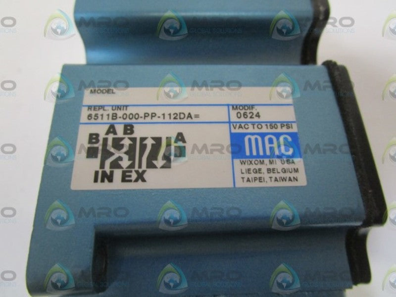 MAC 6511B-000-PP-112DA UNMP