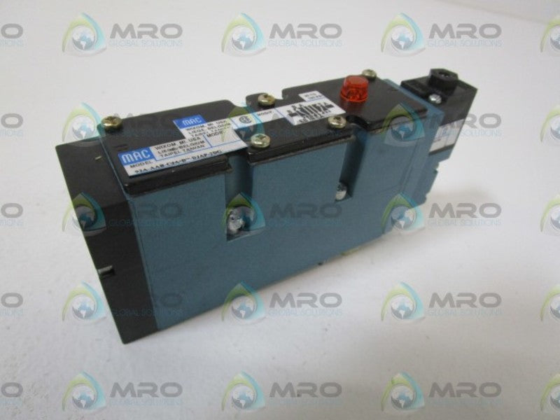 MAC SOLENOID VALVE 93A-AAB-CJA-D-DJAP-2DG NSNP