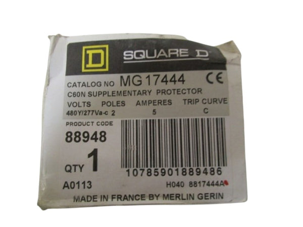 SQUARE D CIRCUIT BREAKER MG 17444 NSMP