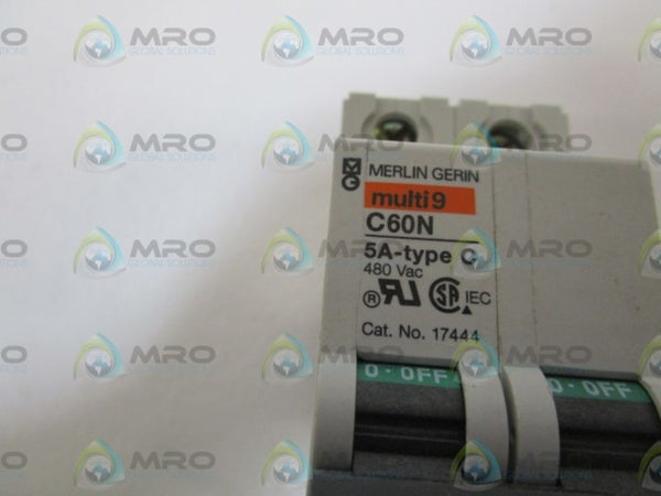 SQUARE D CIRCUIT BREAKER MG 17444 NSMP