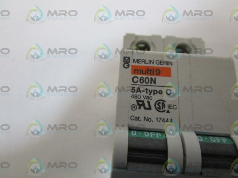 SQUARE D CIRCUIT BREAKER MG 17444 NSMP