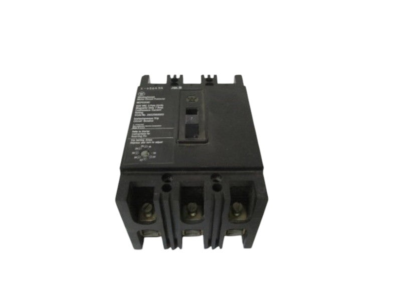 WESTINGHOUSE CIRCUIT BREAKER MCP0358C (CHIPPED ON BOTTOM CB AS PIC) UNMP