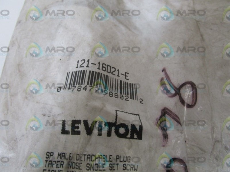 LEVITON MALE DETACHABLE PLUG 121-16D21-E NSMP