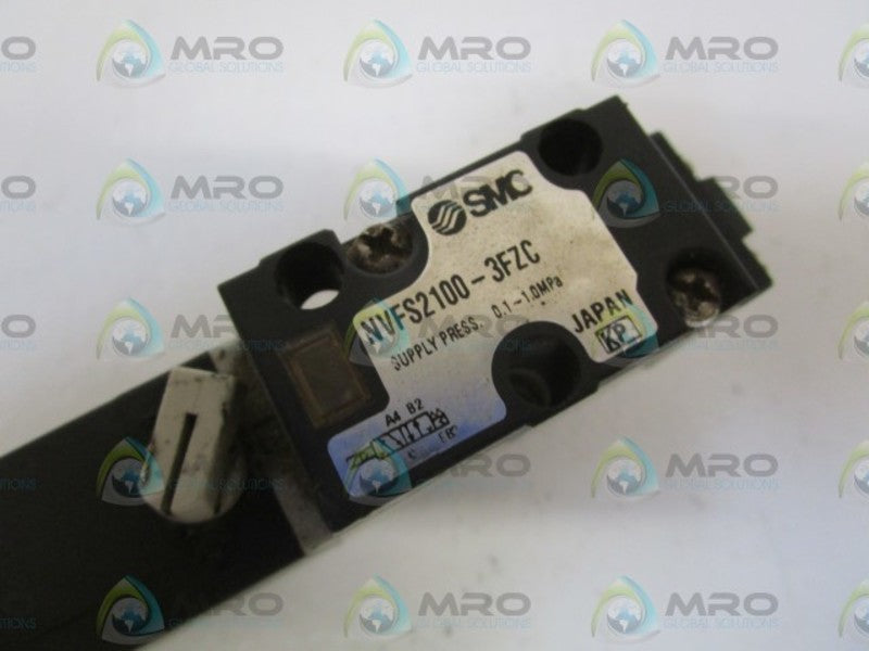 SMC NVFS2100-3FZC SOLENOID VALVE UNMP
