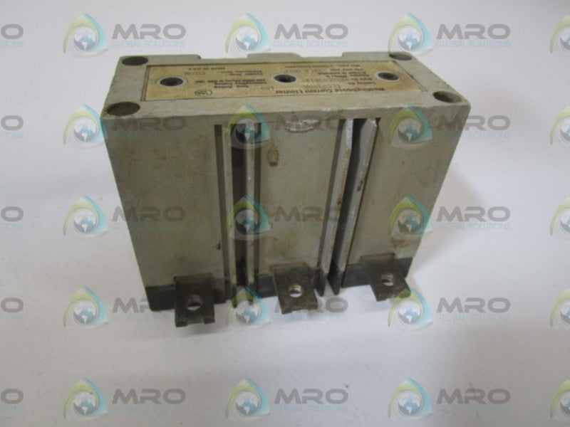 WESTINGHOUSE CURRENT LIMITER ELC3100R (CHIPPED AS PIC) UNMP