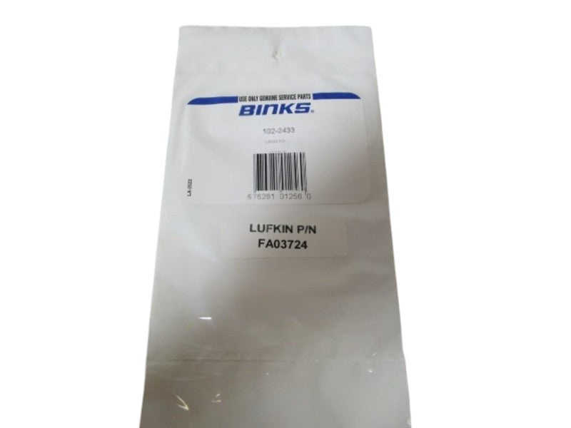 LOT OF 10 BINKS O-RING PO 102-2433 NSMP