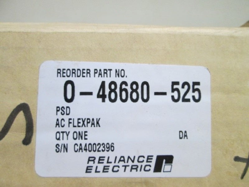 RELIANCE ELECTRIC AC DRIVE PSD AC FLEXPAK 0-48680-525 (REMANUFACTURED)