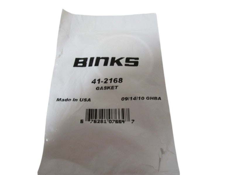 LOT OF 2 BINKS GASKET 41-2168 NSMP