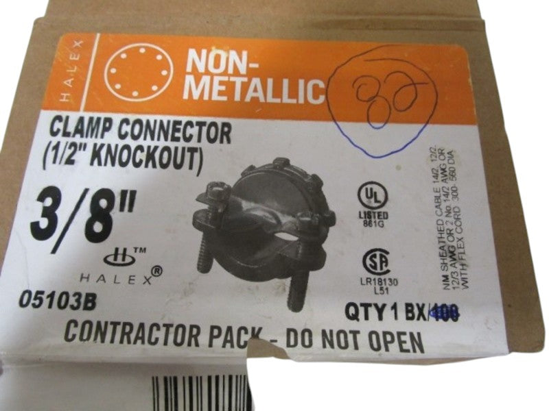 LOT OF 82 HALEX 05103B 3/8" NSMP