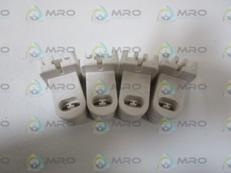 LOT OF 4 LEVITON FLUORESCENT LAMPHOLDER 465 NSMP