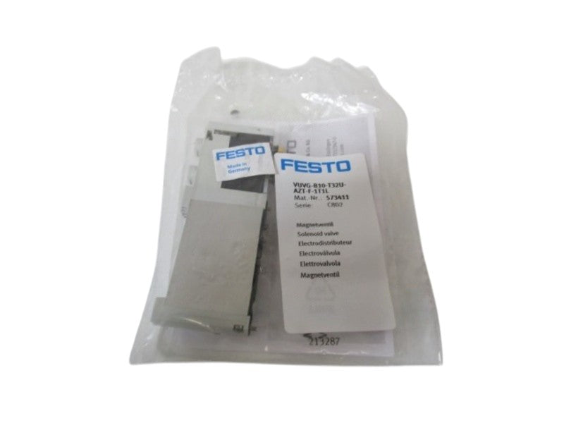 FESTO 573411 SOLENOID VALVE VUVG-B10-T32U-AZT-F-1T1L  NSMP