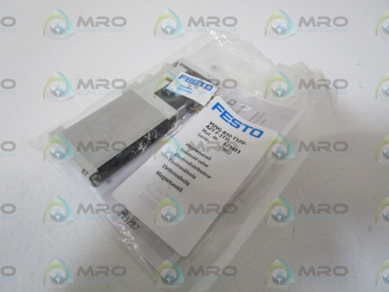 FESTO 573411 SOLENOID VALVE VUVG-B10-T32U-AZT-F-1T1L  NSMP