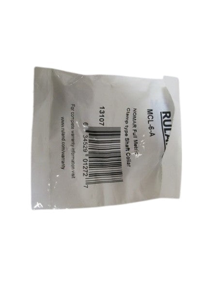 LOT OF 2 RULAND CLAMP TYPE SHAFT COLLAR MCL-6-A NSNPI N FACTORY BAG
