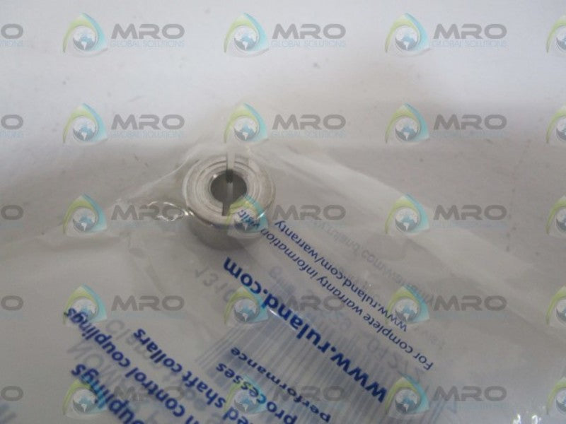 LOT OF 2 RULAND CLAMP TYPE SHAFT COLLAR MCL-6-A NSNPI N FACTORY BAG