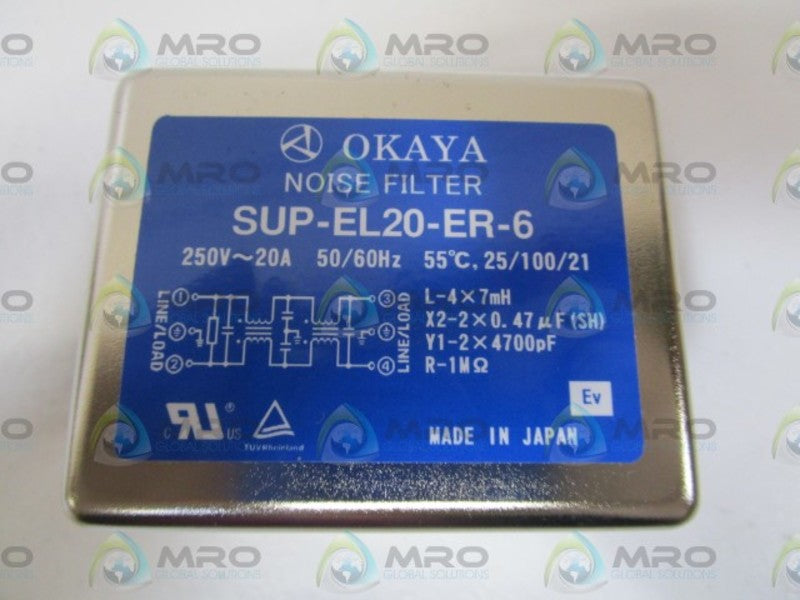 OKAYA NOISE FILTER SUP-EL20-ER-6  NSNP