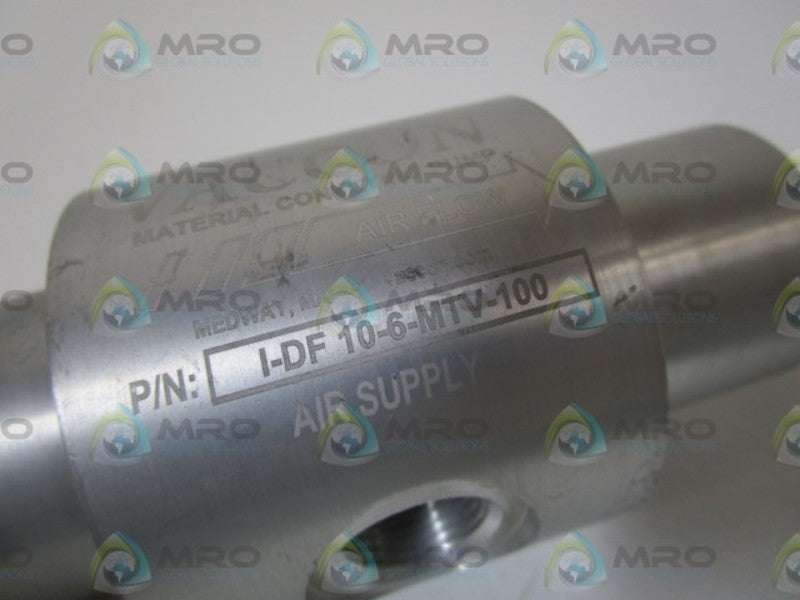 VACCON MATERIAL CONVEYING PUMP I-DF 10-6-MTV-100 NSNP