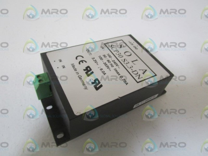 SOLA POWER SUPPLY SCP30 S3.3-DN NSNP