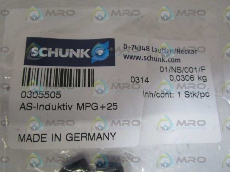 SCHUNK AS-INDUKTIV MPG+25 0305505 NSMP