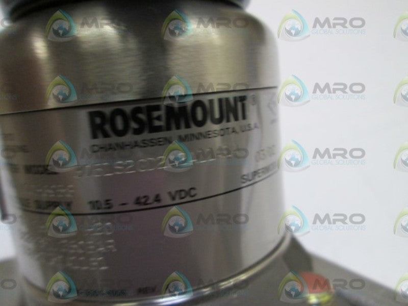 ROSEMOUNT TRANSMITTER 3051S2CD2A2A11A1A NSNP