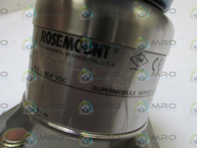 ROSEMOUNT TRANSMITTER 3051S2CD2A2A11A1A NSNP