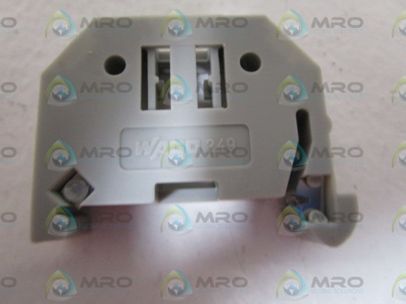 LOT OF 49 WAGO GRAY TERMINAL BLOCK 249 NSNP
