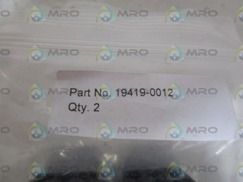 LOT OF 2 CONNECTOR HOUSING PLUG 19419-0012 NSNP IN BAG