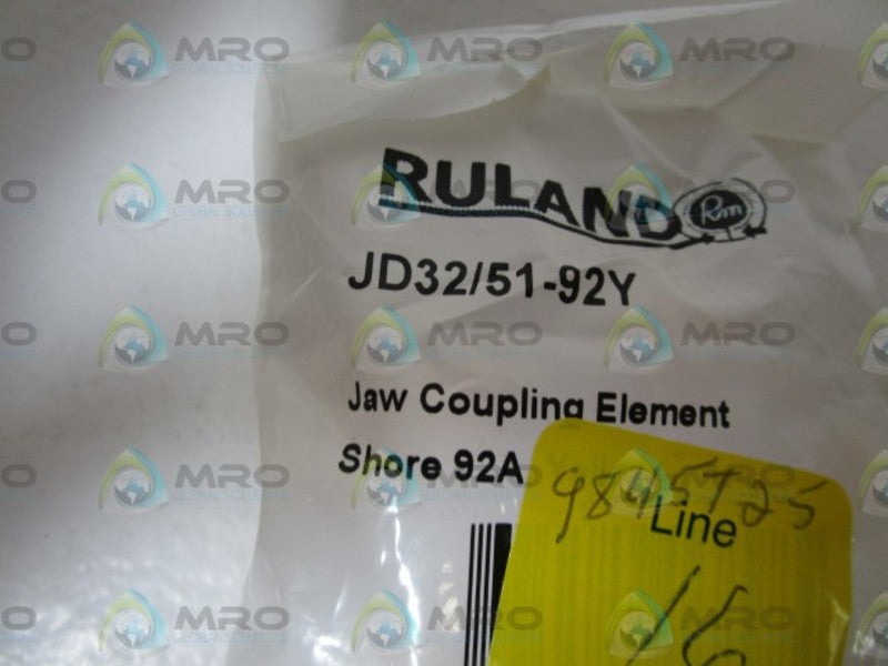 RULAND JAW COUPLING ELEMENT JD32/51-92Y NSMP