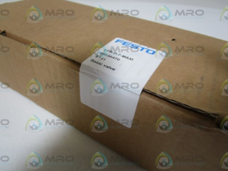 FESTO LFR-D-7-MAXI FILTER REGULATOR  NSFS