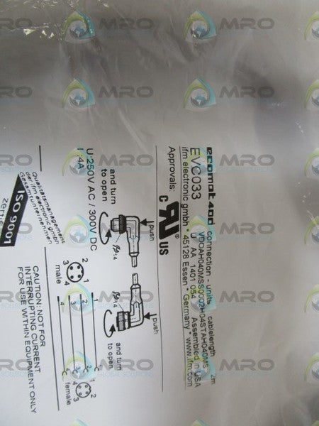 IFM EFECTOR EVC033 NSMP