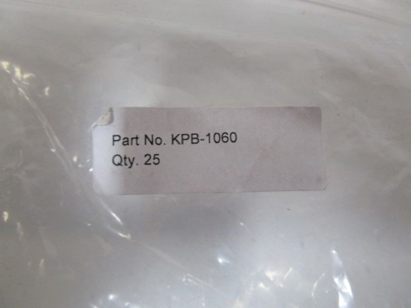 LOT OF 25 BOUTET KNOBS KPB-1060 NSNP IN BAG