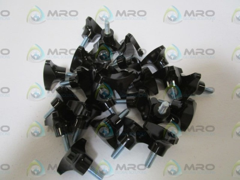LOT OF 25 BOUTET KNOBS KPB-1060 NSNP IN BAG