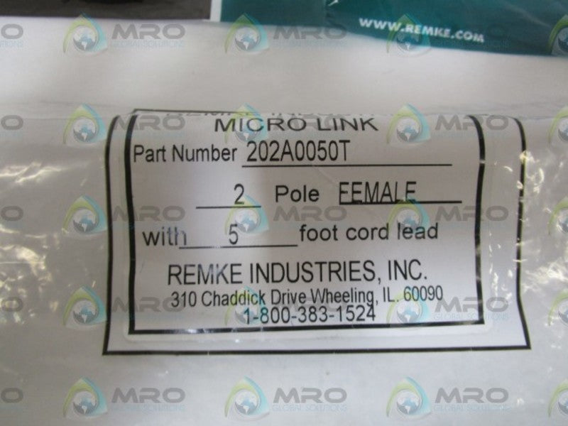 REMKE FEMALE CORD 202A0050T NSMP