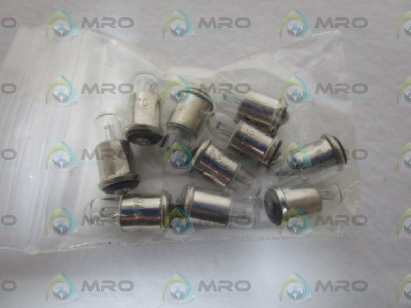 LOT OF 10 LUMAPRO MINIATURE LAMP 2FMU3 NSMP