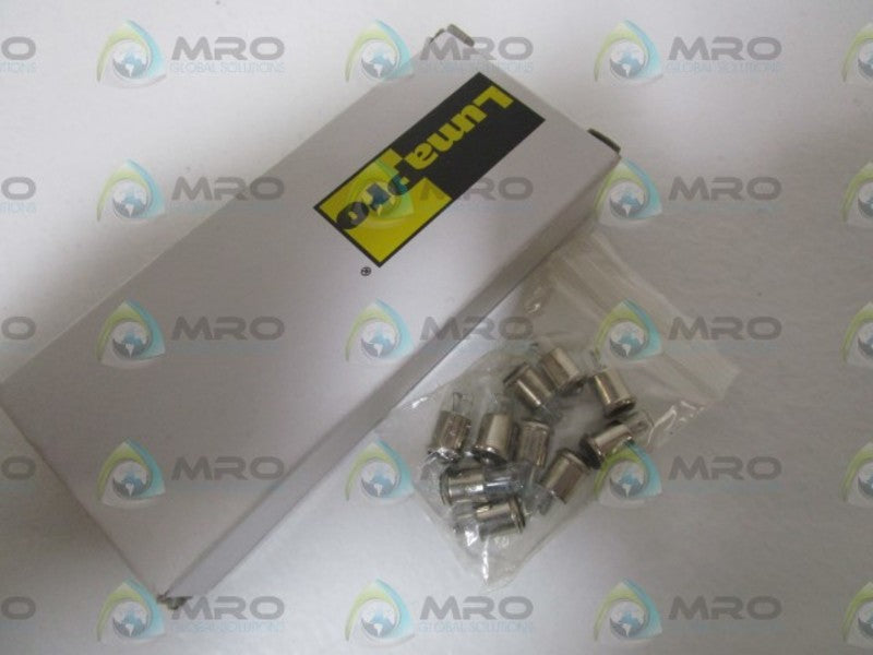 LOT OF 10 LUMAPRO MINIATURE LAMP 2FMU3 NSMP