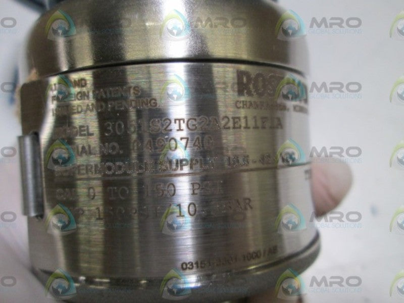ROSEMOUNT TRANSMITTER 3051S2TG2A2E11F1A NSMP