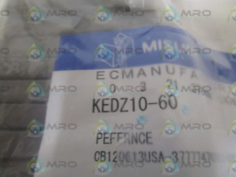 LOT OF 10 MISUMI PARALLEL KEY KEDZ10-60 NSMP