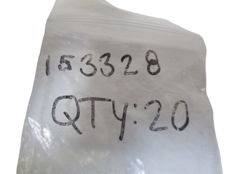 LOT OF 20 FESTO 153328 PUSH-IN CONNECTOR QSM-4H-3 NSNP