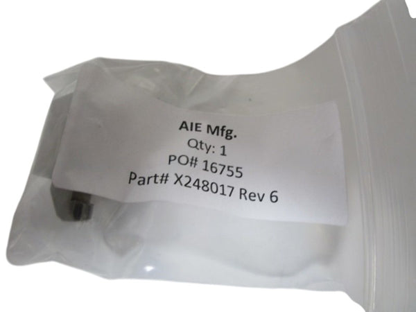 AIE MFG. REPLACEMENT PART X248017  NSNP IN BAG
