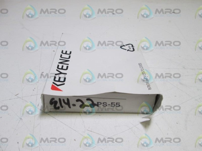KEYENCE RECEIVER/TRANSMITTER PS-55T/PS-55R NSMP
