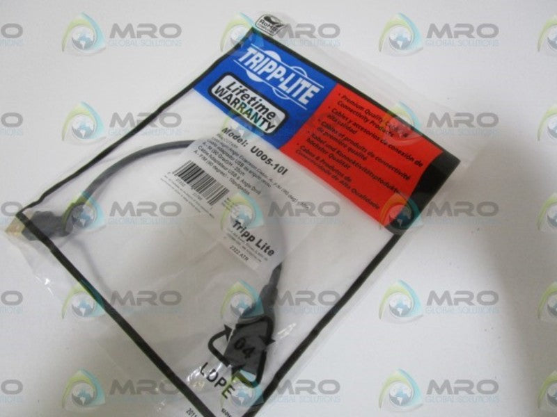 LOT OF 8 TRIPP LITE RIGHT ANGLE EXTENSION CABLE U005-10I NSMP