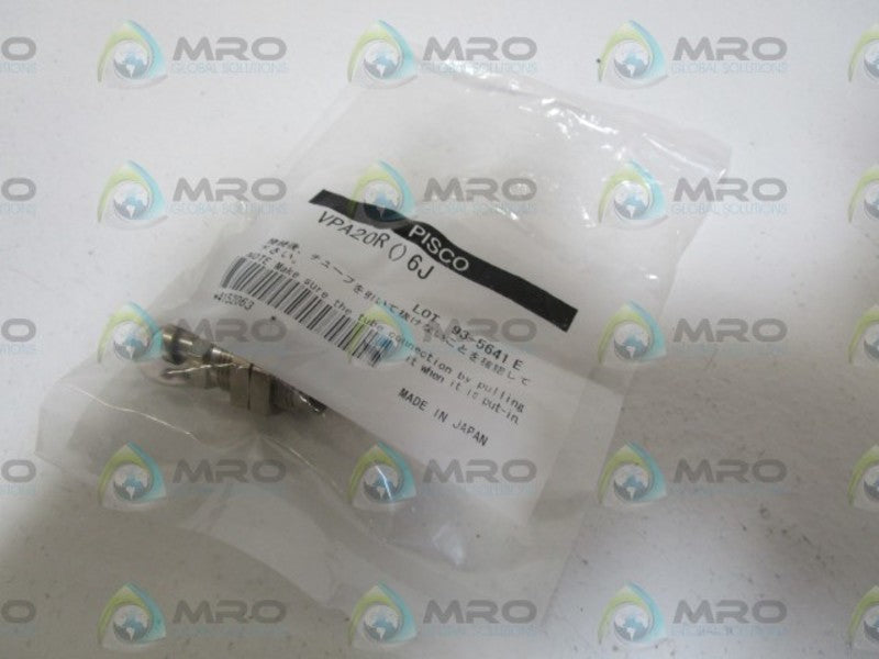 PISCO FITTING CONNECTOR VPA20R () 6J NSMP