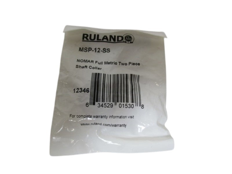 RULAND SHAFT COLLAR MSP-12-SS NSMP