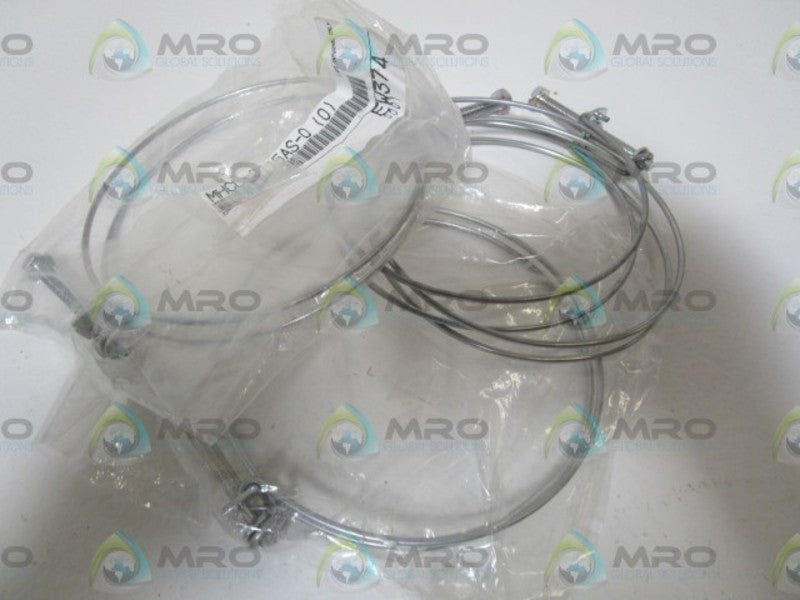 LOT OF 4 HOSE CLAMP (WIRE) MHCL-0115AS-0 NSNP