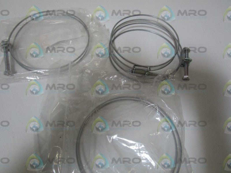 LOT OF 4 HOSE CLAMP (WIRE) MHCL-0115AS-0 NSNP